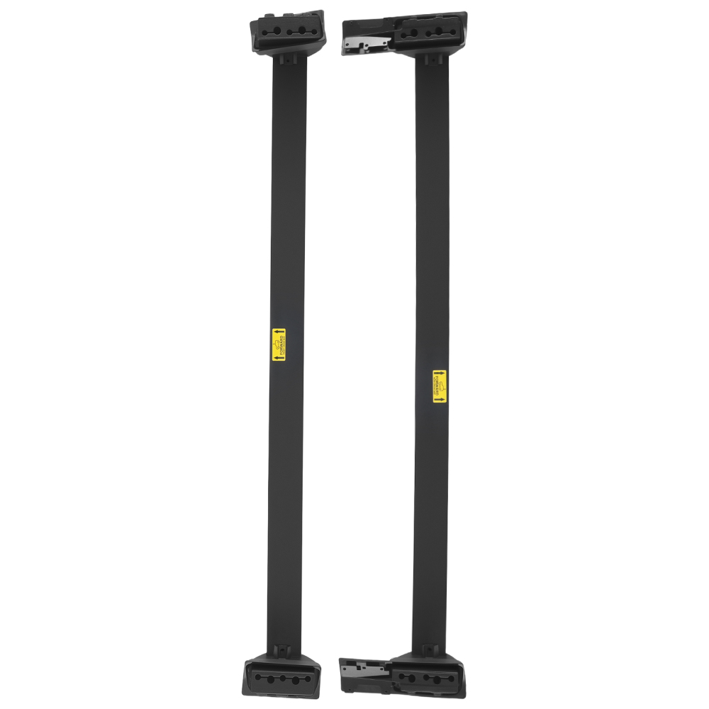 Cross Bar Luggage Rack compatible for Honda Element 2003-2011 Black Aluminum Roof