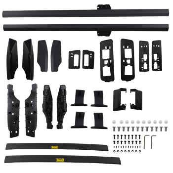 Cross Bars Roof Rack Side Rails Luggage Carrier For 2011-2017 compatible for Honda Odyssey