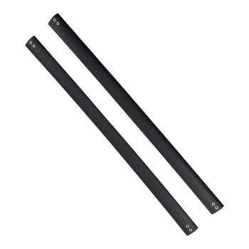 4Pcs Roof Rack Side Rails + Cross Bars for 2016-2022 compatible for Honda Pilot Roof Rail Black