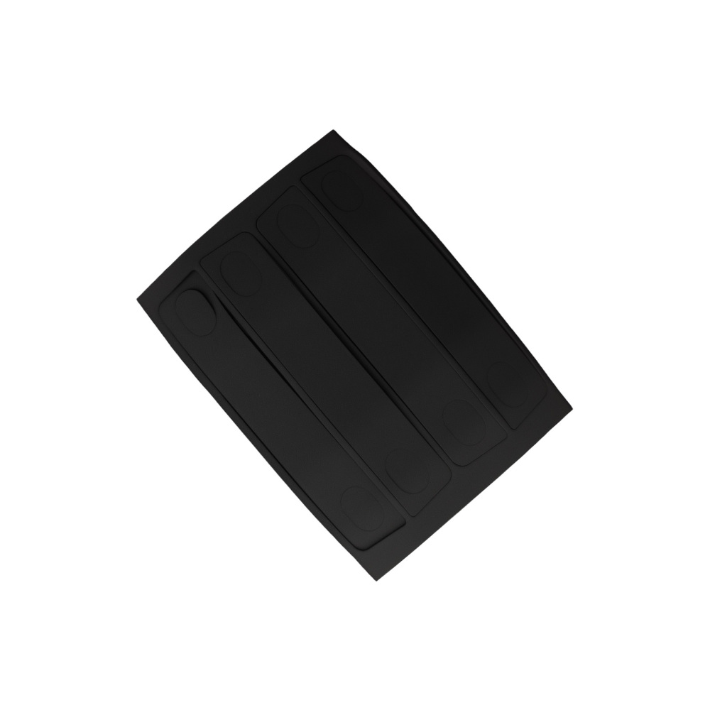 4Pcs Roof Rack Side Rails + Cross Bars for 2016-2022 compatible for Honda Pilot Roof Rail Black