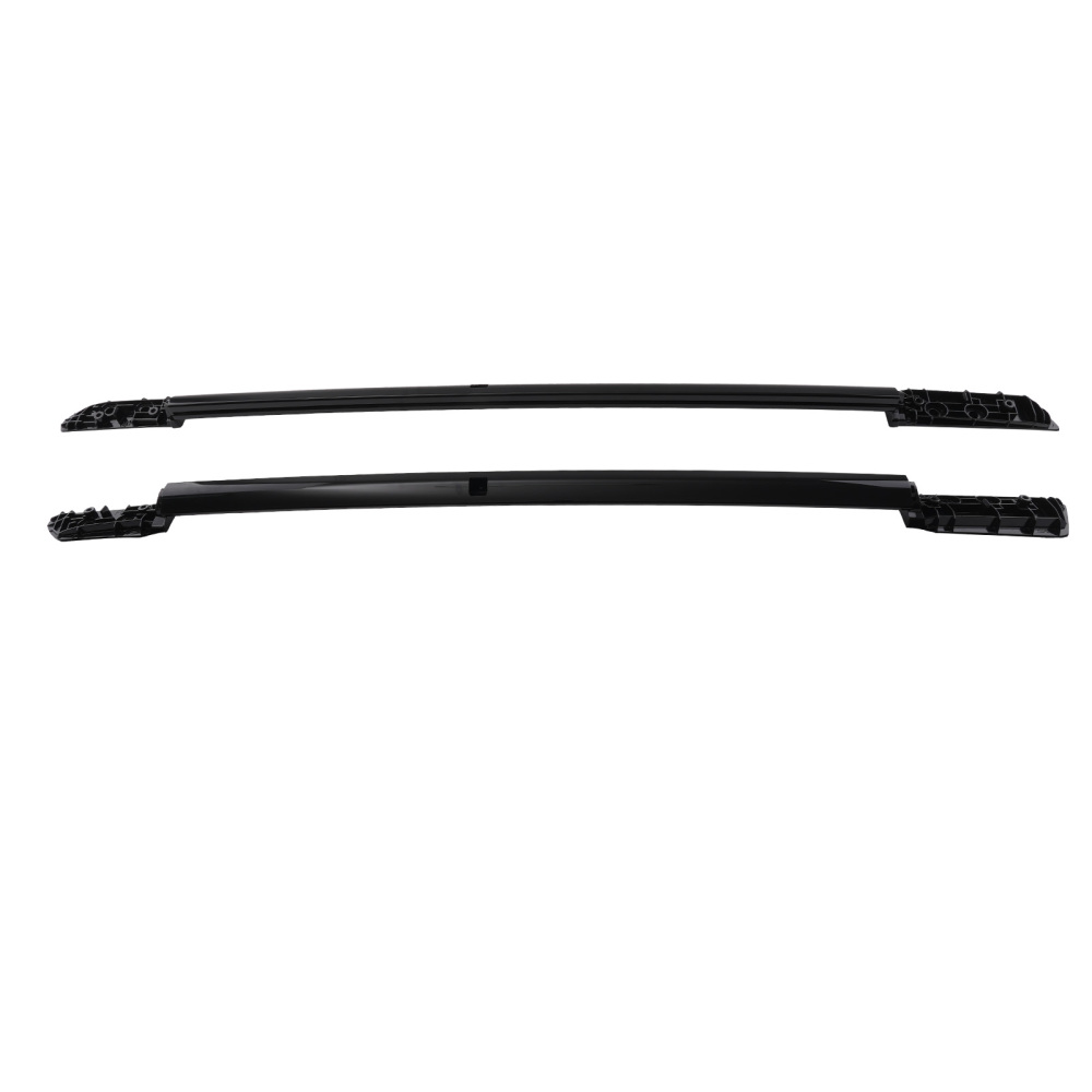 4Pcs Roof Rack Side Rails + Cross Bars for 19-2025 compatible for Honda Passport Black Aluminum