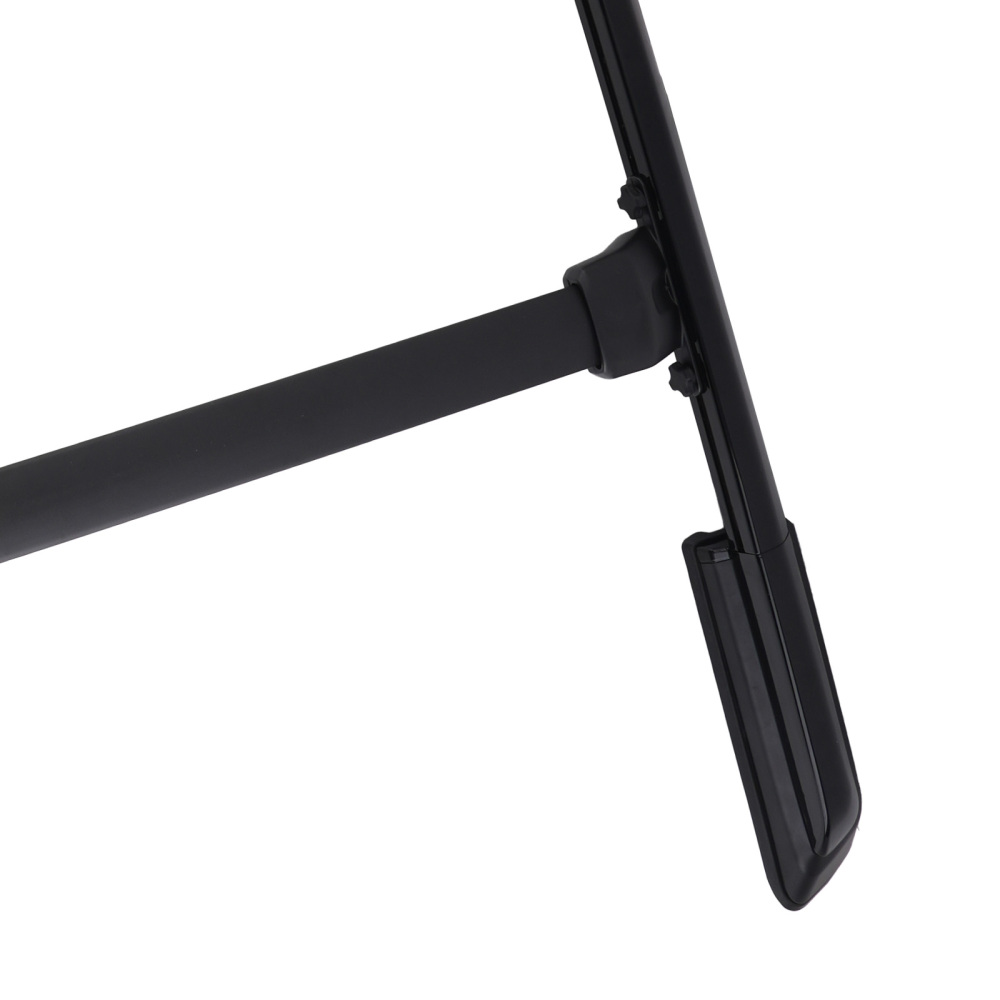 4Pcs Roof Rack Side Rails + Cross Bars for 19-2025 compatible for Honda Passport Black Aluminum