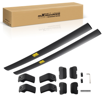 Roof Cross Bars Rack Aluminium compatible for Hyundai Tucson 2015+ Crossbars Black