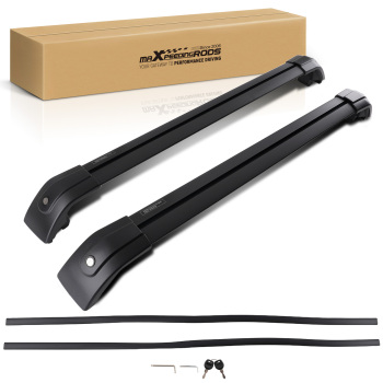Aluminum Alloy Crossbars compatible for KIA SPORTAGE 2016-2023 Roof Luggage Rack Black