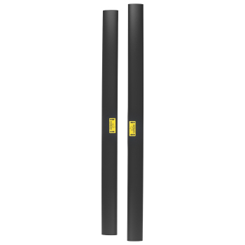 Aluminum Alloy Cross Bars compatible for Kia Soul 2020-2025 Roof Black 45KG Cap
