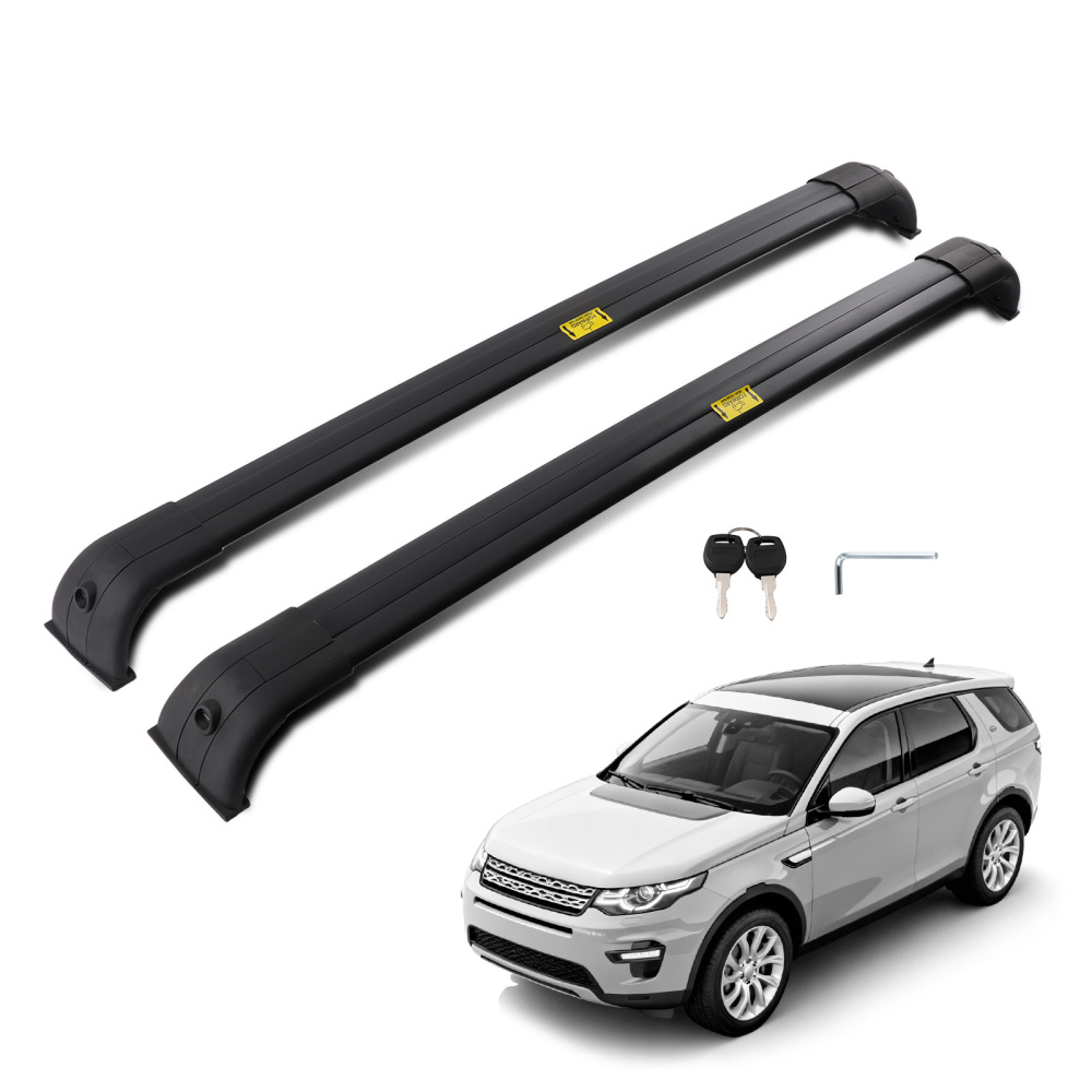 Aluminium Black Roof Bars compatible for Range Rover Sport L320 2005-2013 Luggage