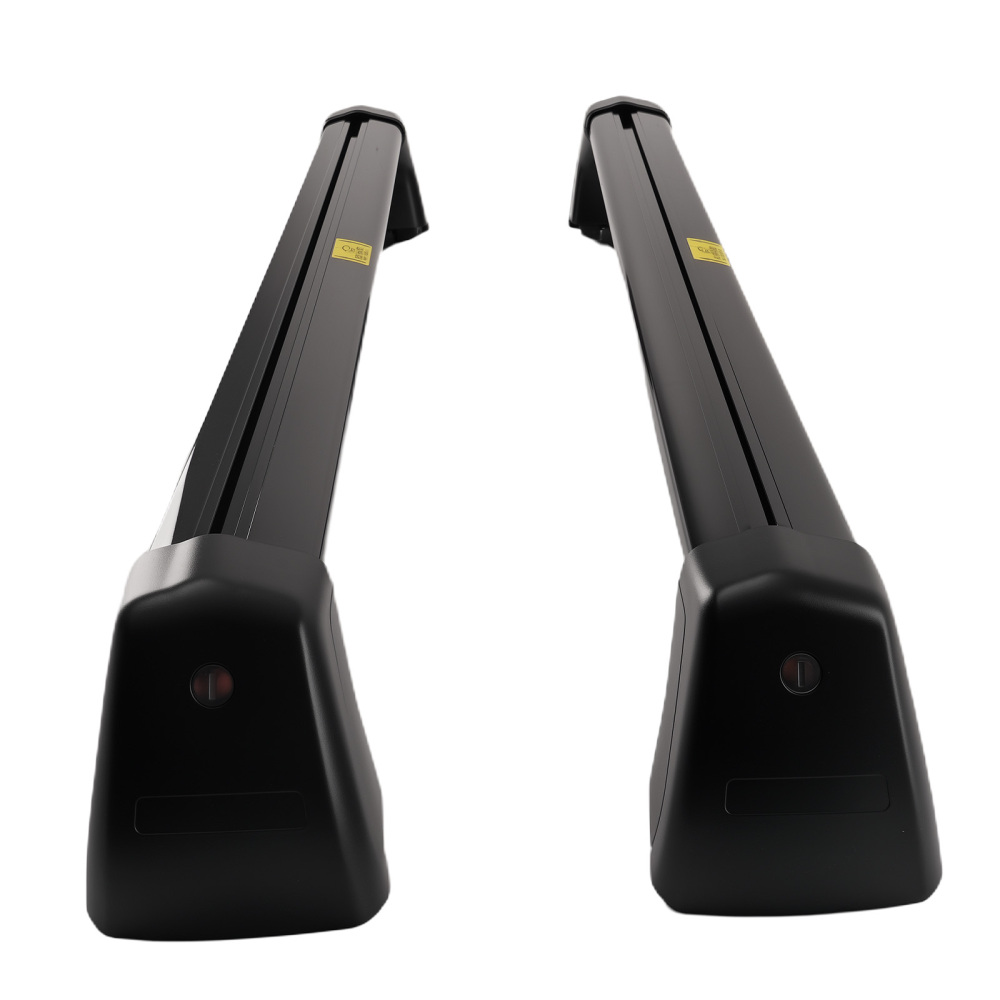 Black Roof Luggage Rail compatible for Land Rover Discovery 5 L462 2017-2025 Cross Bar