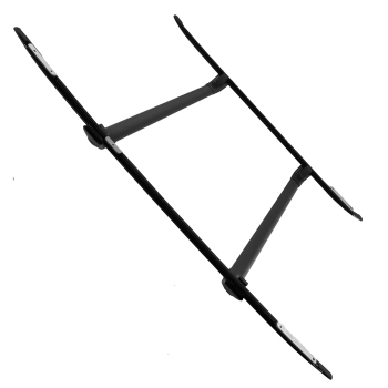 Black Roof Bar Rail Carrier compatible for Range Rover Sport L494 MK2 2013-2022 Aluminium