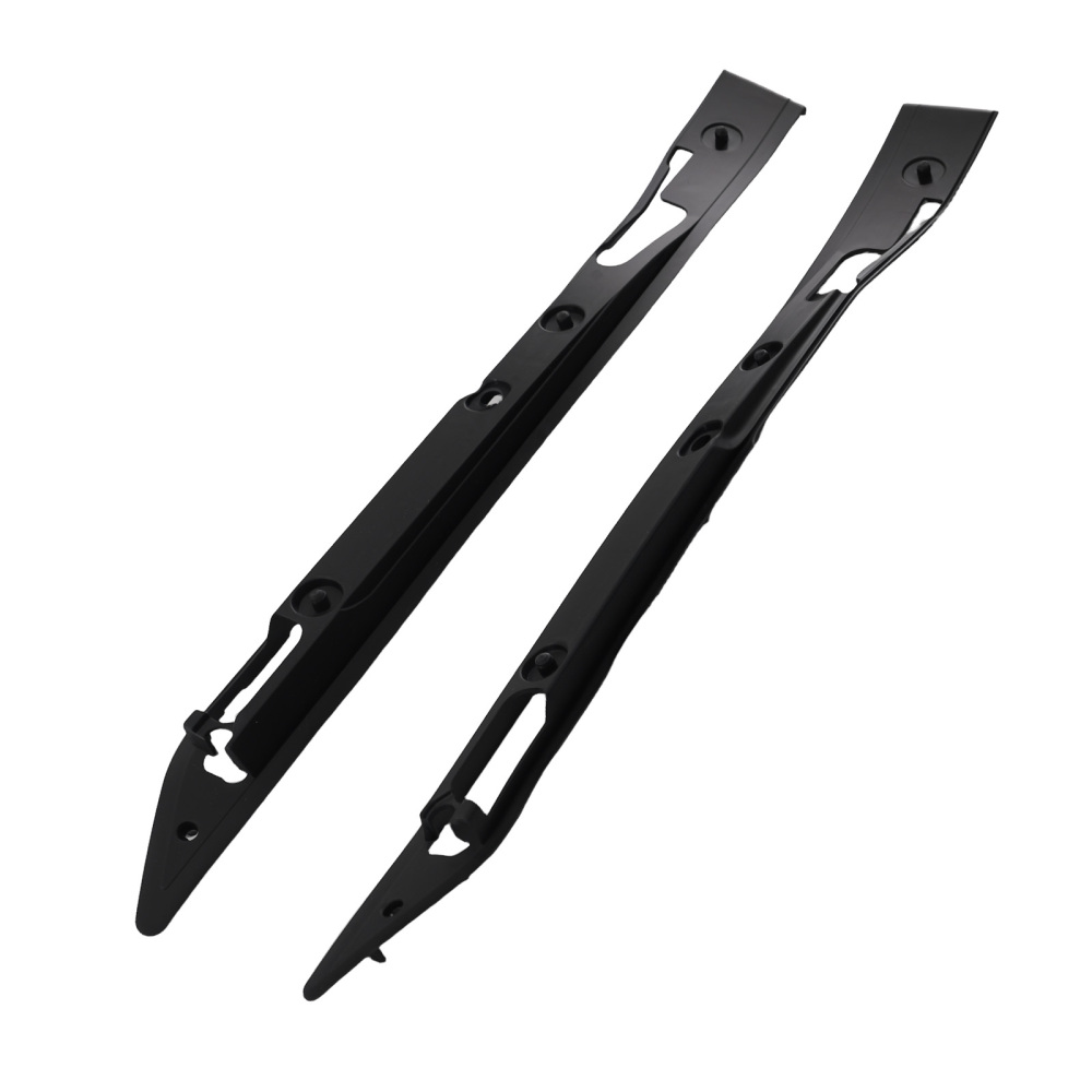 Black Roof Rack Rails Cross Bars compatible for Land Rover Discovery Sport L550 15-23