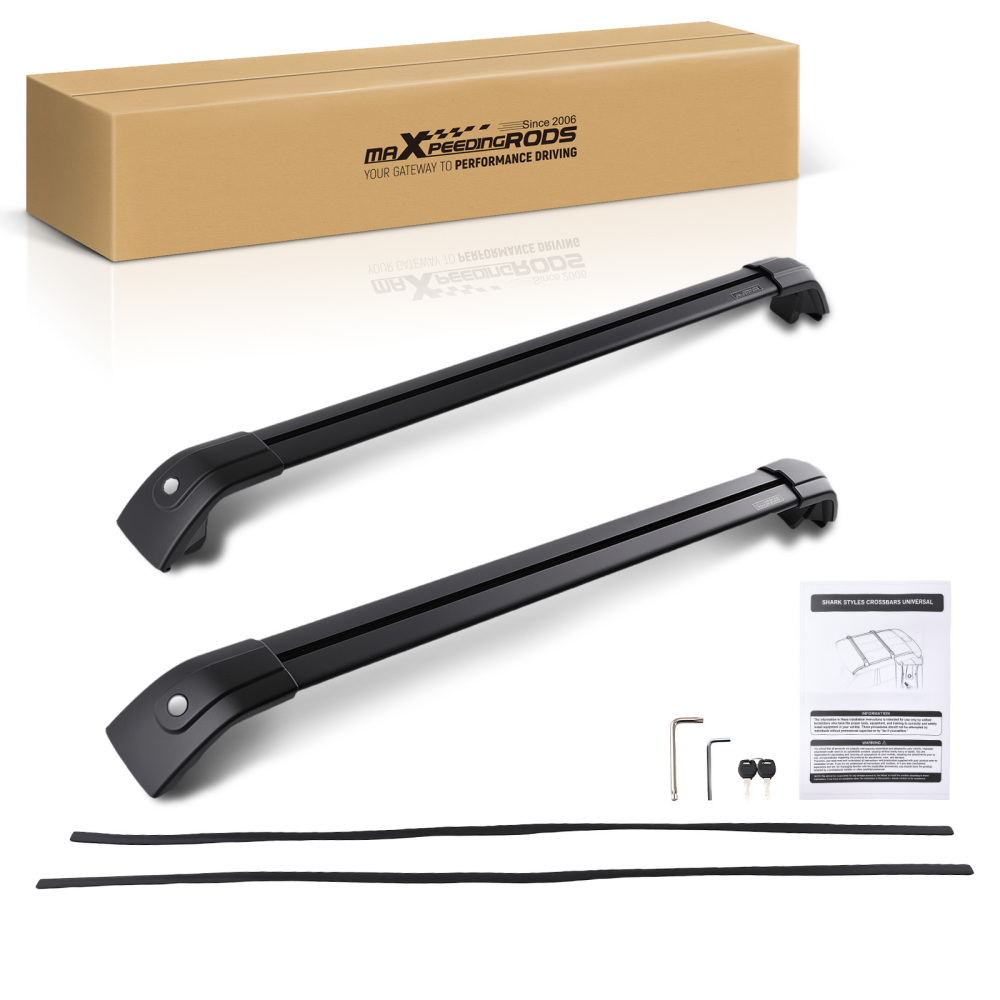 Aluminium Roof Rail Cross Bars compatible for Land Rover Discovery Sport L550 2015-2023
