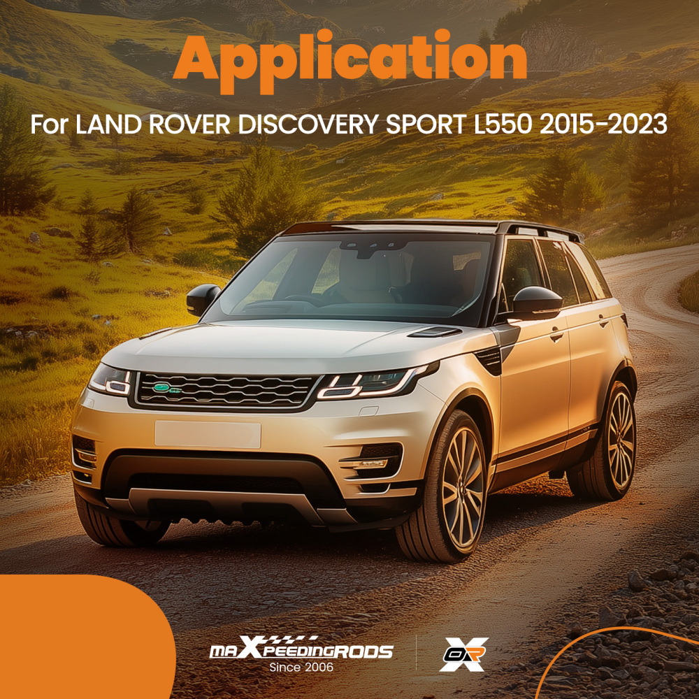 Aluminium Roof Rail Cross Bars compatible for Land Rover Discovery Sport L550 2015-2023