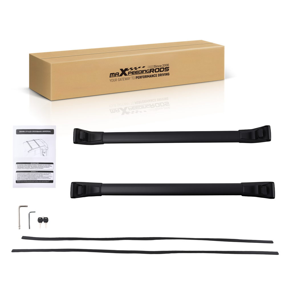 Aluminium Roof Rail Bars compatible for Land Rover Discovery Sport L550 2015-2023