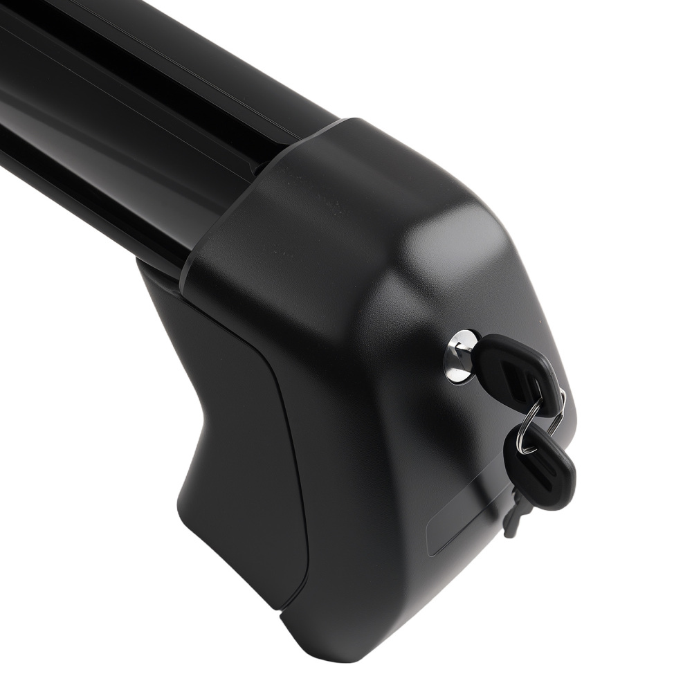 Pair Aluminium Black Roof Cross Bars compatible for Land Rover Defender 90 L663 2020-2024