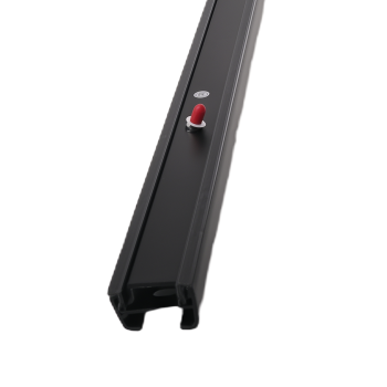 Black Roof Luggage Carrier Rails compatible for Land Rover Discovery 3 4 2004-2018