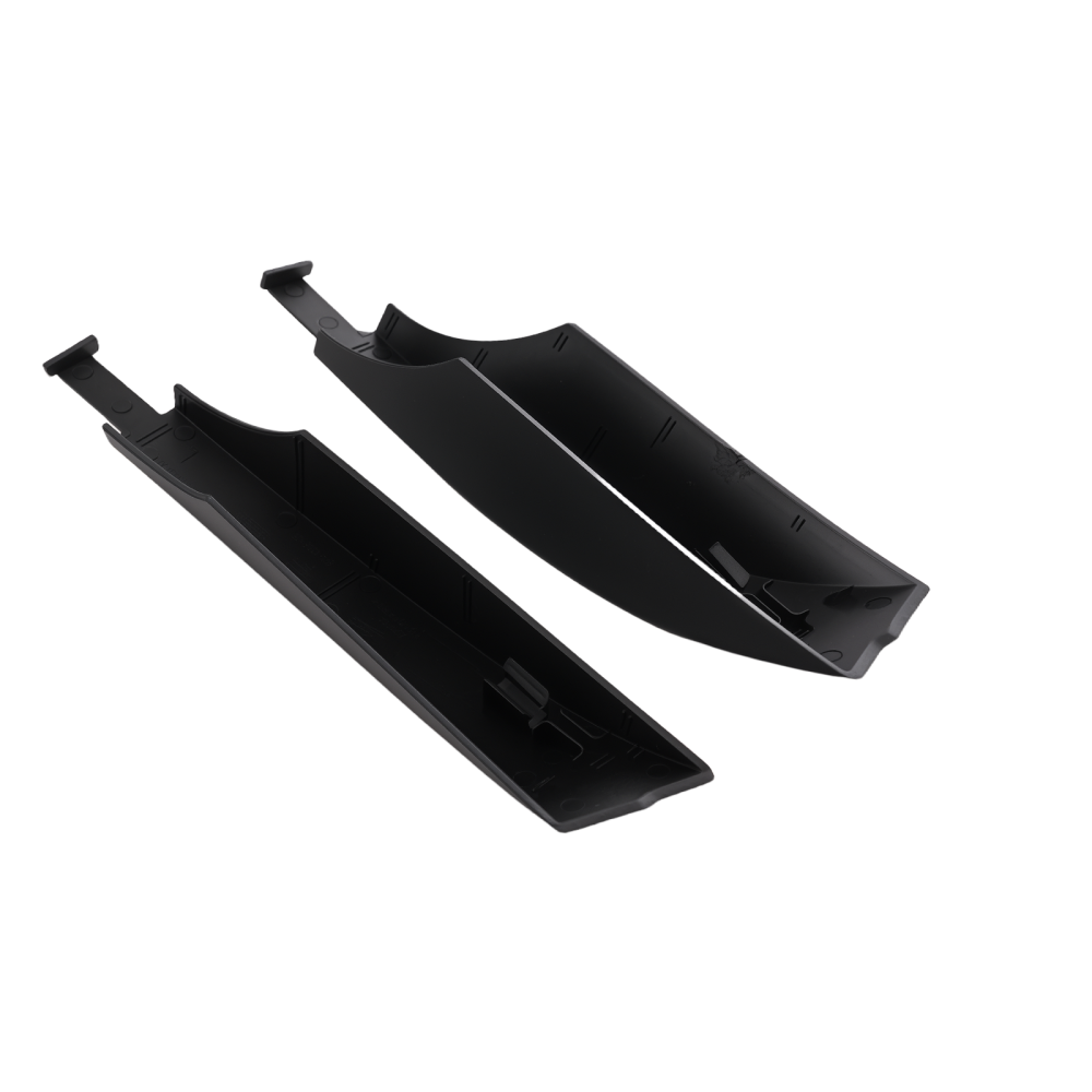 Black Roof Luggage Carrier Rails compatible for Land Rover Discovery 3 4 2004-2018