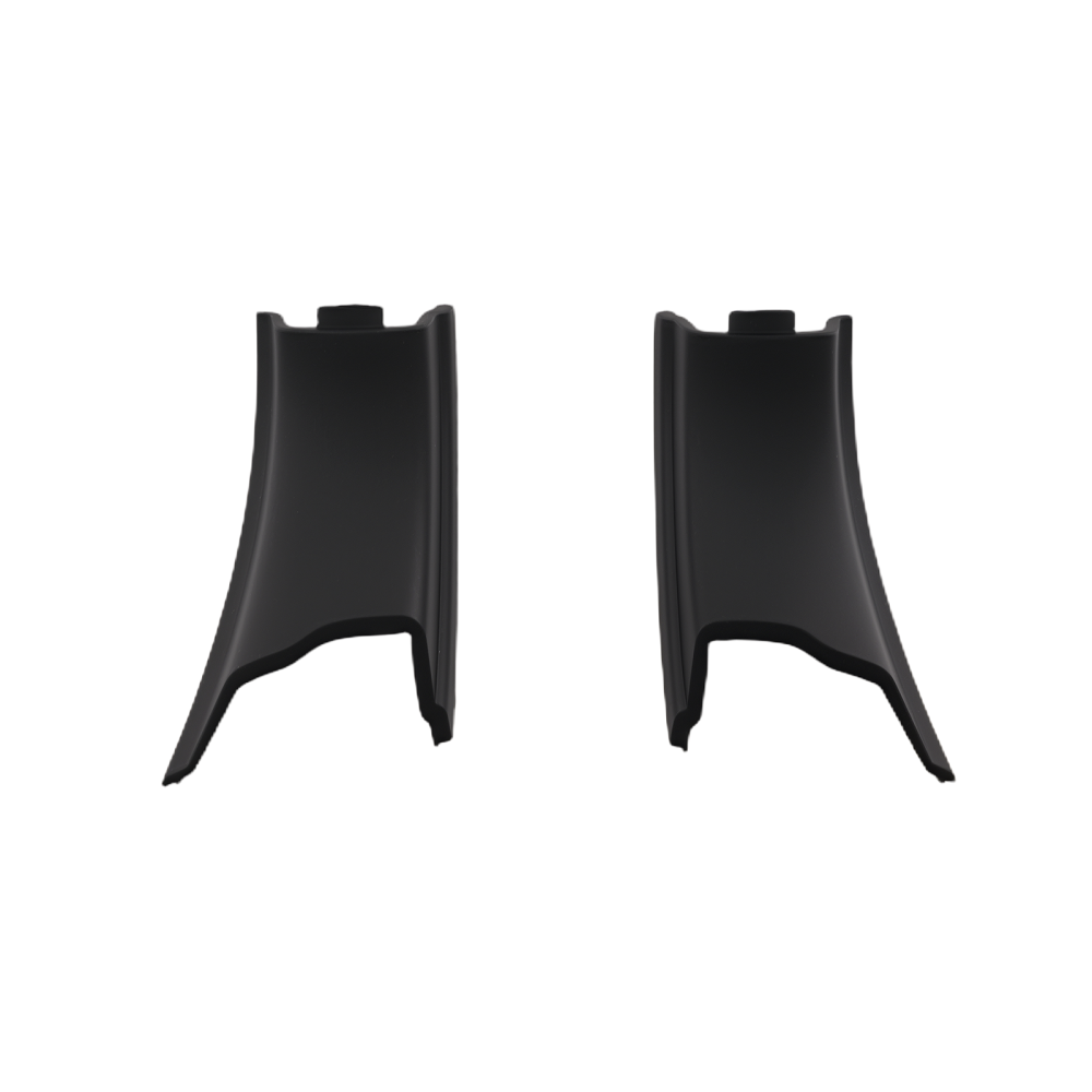 Black Roof Luggage Carrier Rails compatible for Land Rover Discovery 3 4 2004-2018