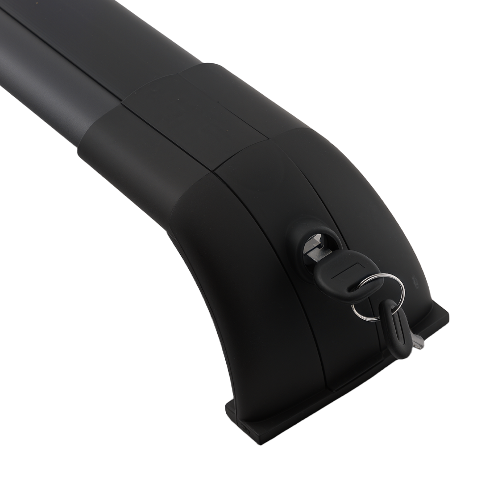 Black Cross Rail Bar compatible for Land Rover Discovery 3/4 05-18 Aluminium Roof 45KG