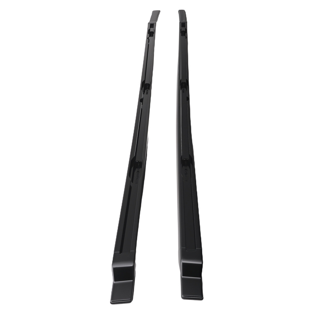 Aluminium Black Roof Rail compatible for Land Rover Defender 110 L663 2020+ Lightweight