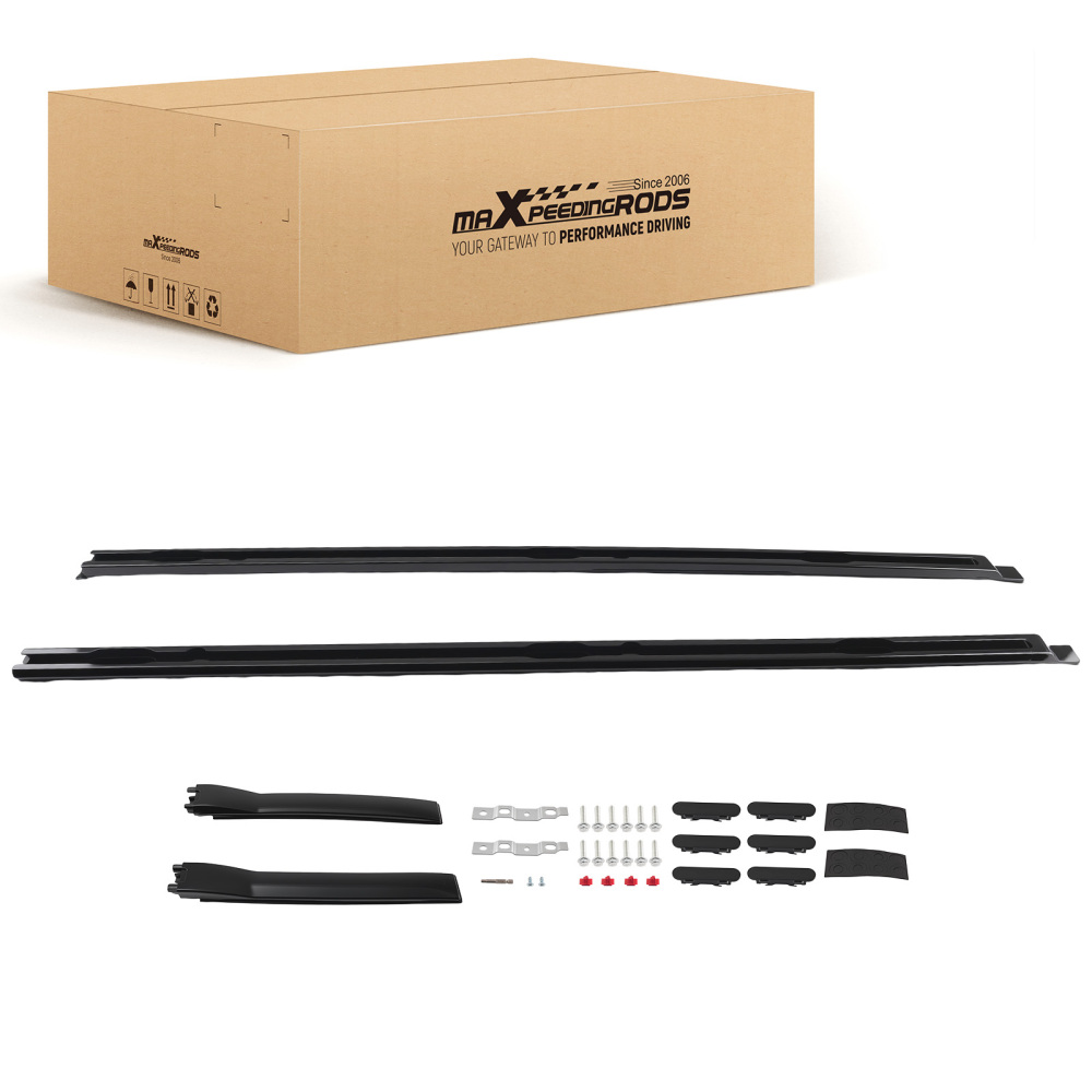 Aluminium Black Roof Rail compatible for Land Rover Defender 110 L663 2020+ Lightweight