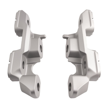 Black Roof Carrier Rail compatible for Land Rover Discovery 5 L462 2017+ Aluminum