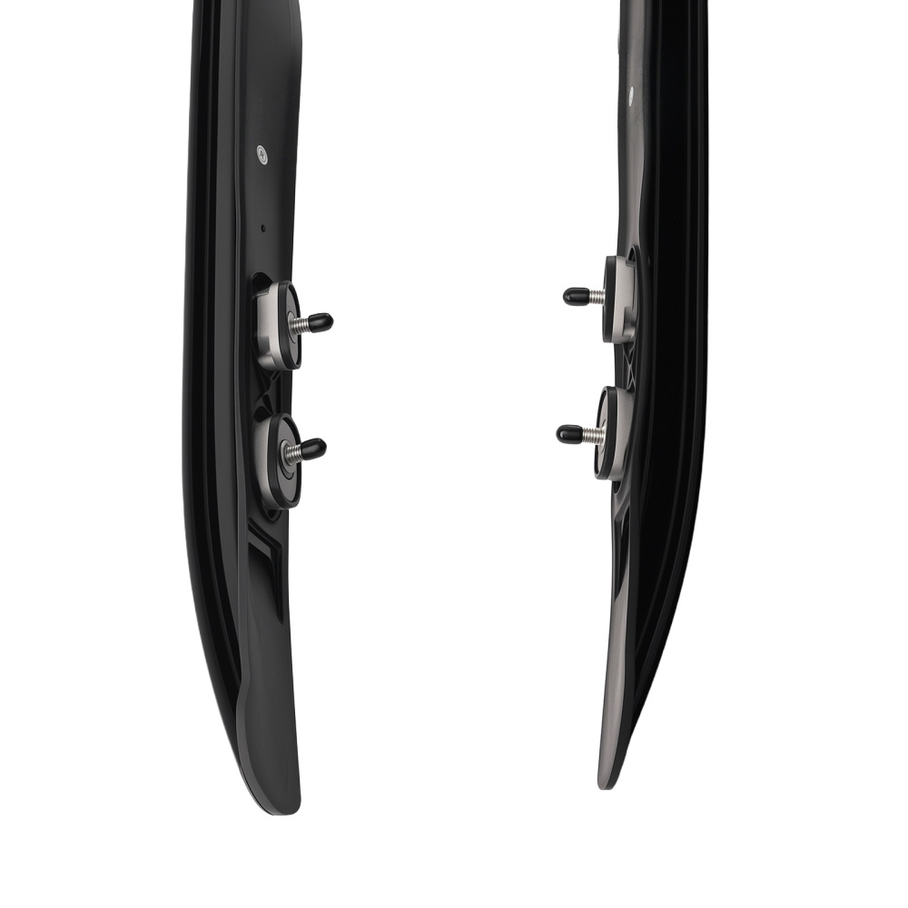 Black Roof Carrier Rail compatible for Land Rover Discovery 5 L462 2017+ Aluminum