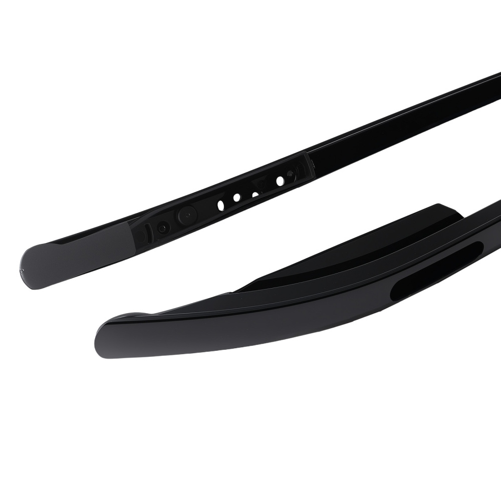 Black Roof Carrier Rail compatible for Land Rover Discovery 5 L462 2017+ Aluminum