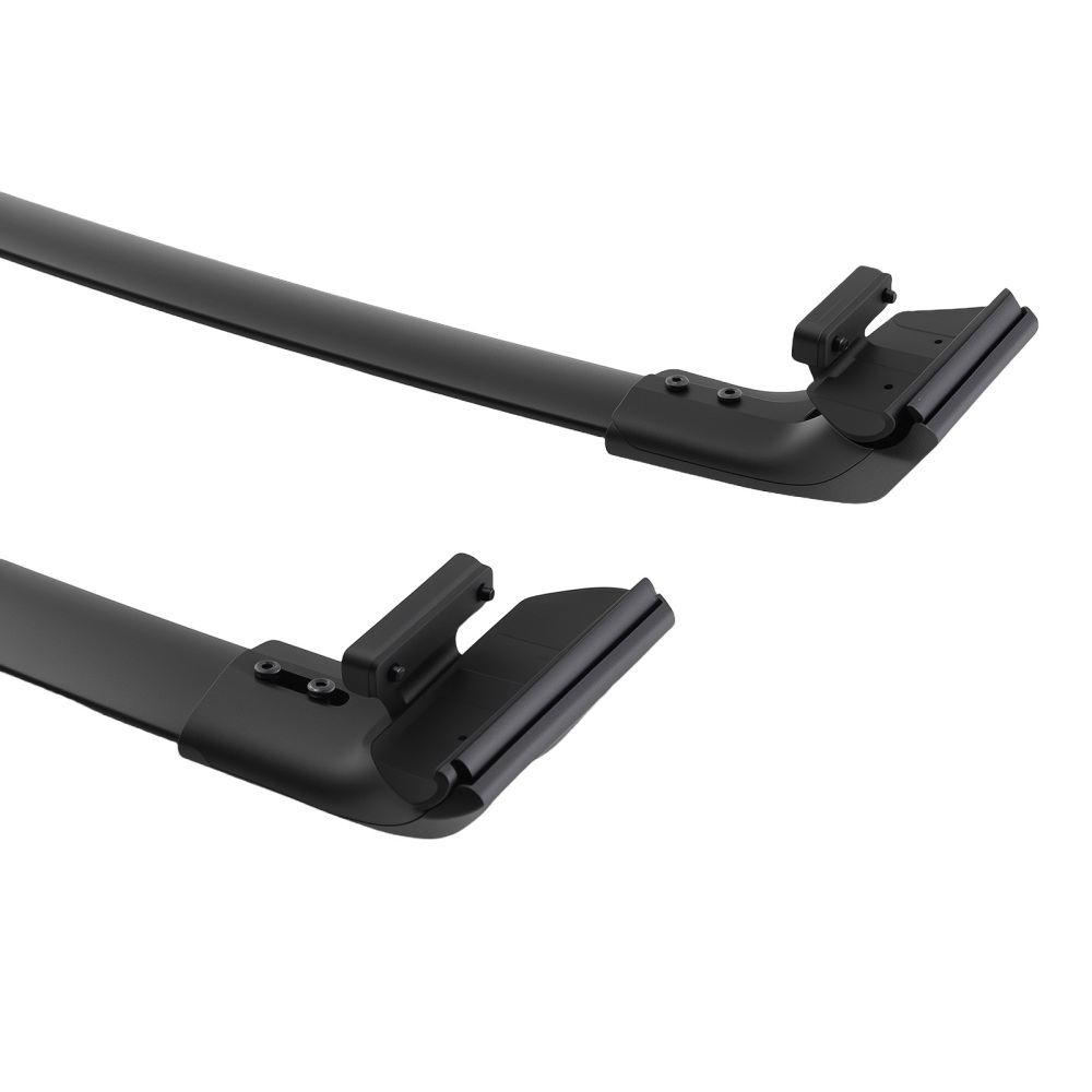 Black Cross Bars Aluminium compatible for Mitsubishi Outlander 2013+ Roof Rack 75KG