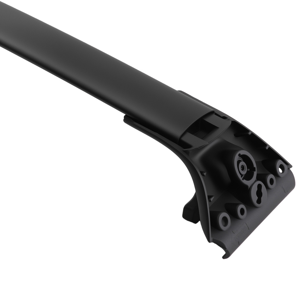 Black Cross Bars Aluminium compatible for Mitsubishi Outlander 2013+ Roof Rack 75KG