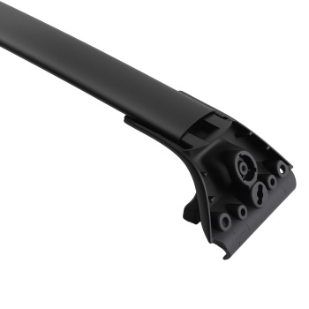 Black Cross Bars Aluminium compatible for Mitsubishi Outlander 2013+ Roof Rack 75KG