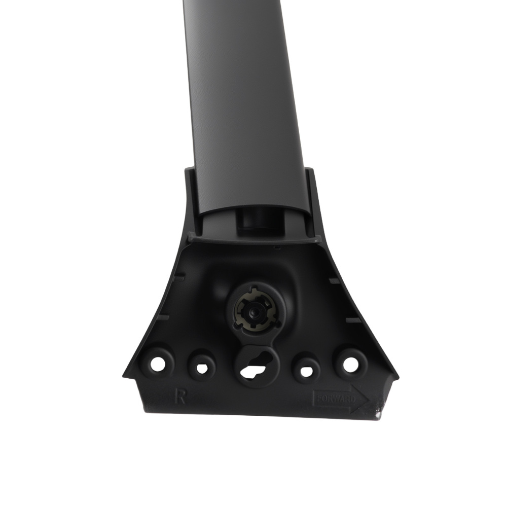 Black Cross Bars Aluminium compatible for Mitsubishi Outlander 2013+ Roof Rack 75KG