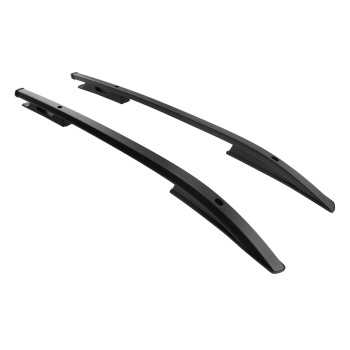 Black Aluminium Roof Rack Rails Side Bars Set compatible for Mitsubishi L200 / Triton 15+