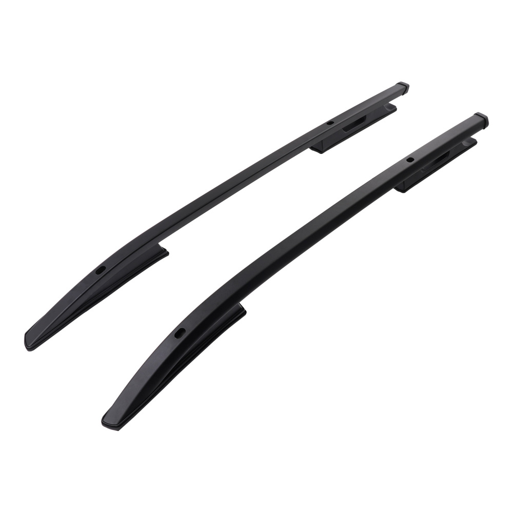 Black Aluminium Roof Rack Rails Side Bars Set compatible for Mitsubishi L200 / Triton 2015+