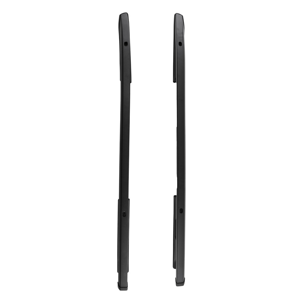 Black Aluminium Roof Rack Rails Side Bars Set compatible for Mitsubishi L200 / Triton 2015+