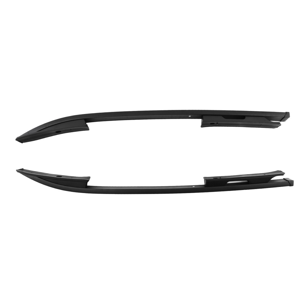 Black Aluminium Roof Rack Rails Side Bars Set compatible for Mitsubishi L200 / Triton 2015+