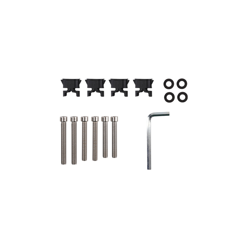 Black Aluminium Roof Rack Rails Side Bars Set compatible for Mitsubishi L200 / Triton 2015+