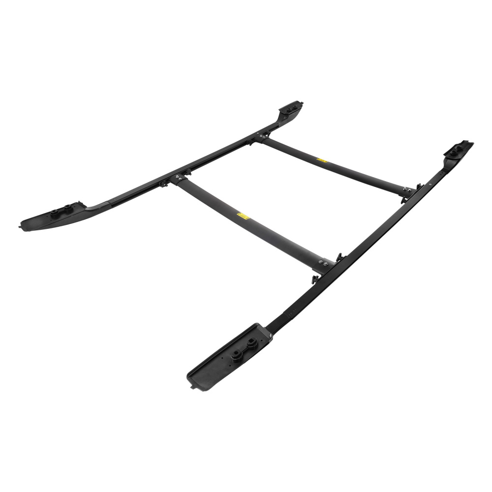 4Pcs Aluminium Black Roof Rails Rack Cross Bars Set compatible for Toyota RAV4 2006-2012