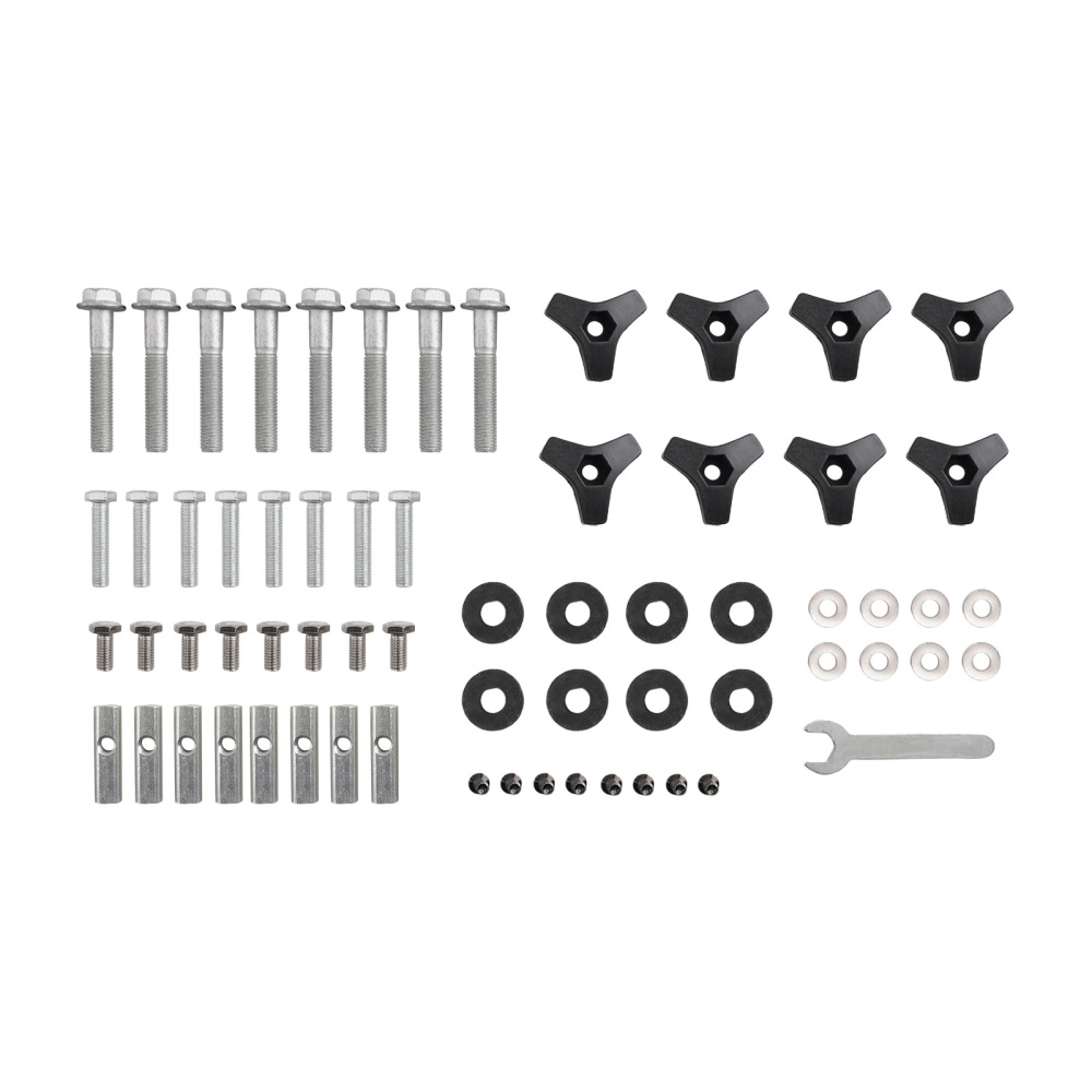 4Pcs Aluminium Black Roof Rails Rack Cross Bars Set compatible for Toyota RAV4 2006-2012