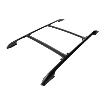 Aluminium Black Roof Rails Rack Cross Bars Set compatible for Toyota RAV4 MK3 2006-2012