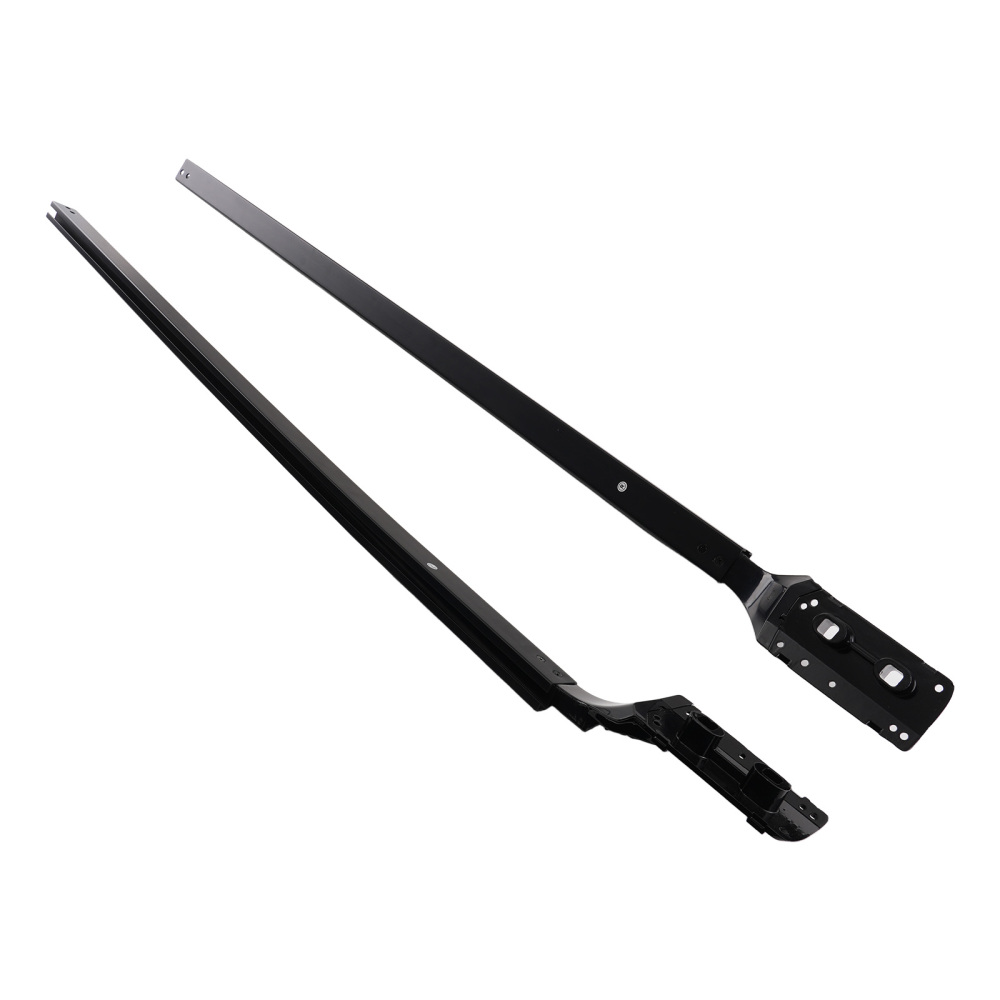 4Pcs Aluminium Black Roof Rails Rack Cross Bars Set compatible for Toyota RAV4 2006-2012