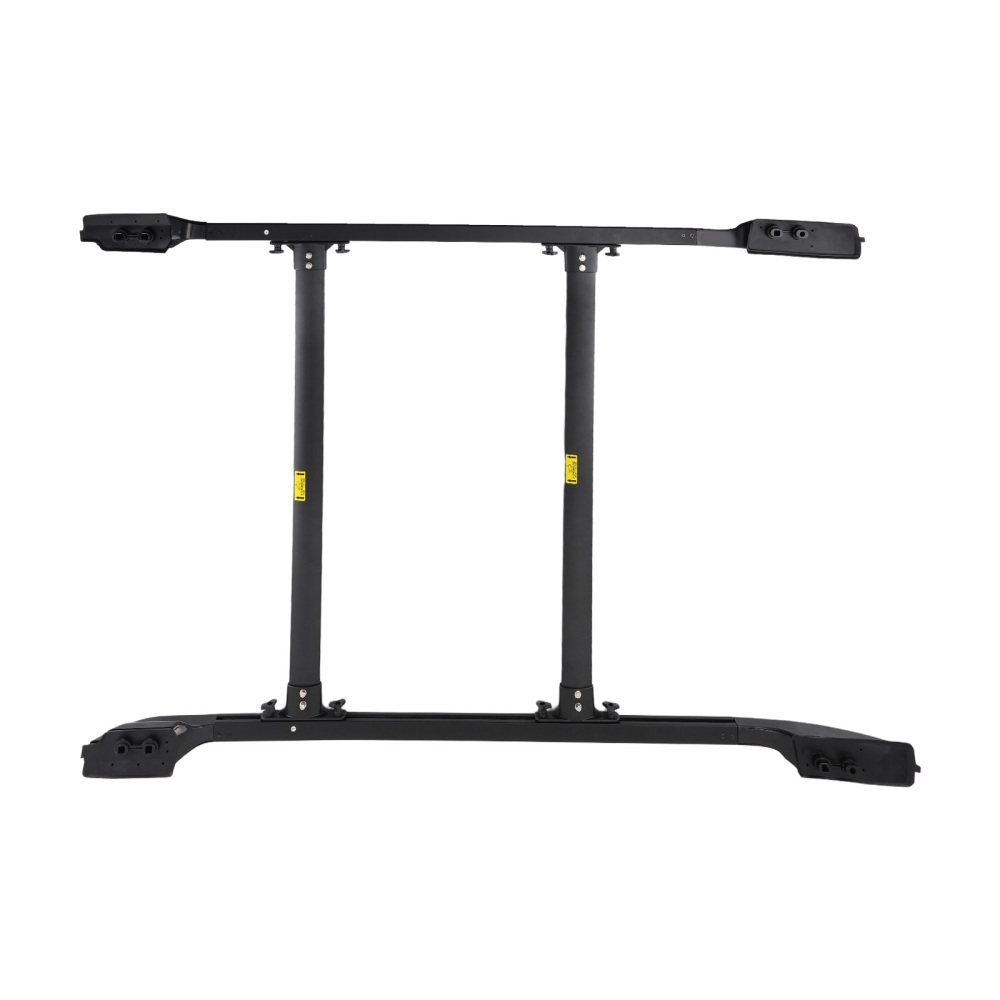 4Pcs Aluminium Black Roof Rails Rack Cross Bars Set compatible for Toyota RAV4 2006-2012