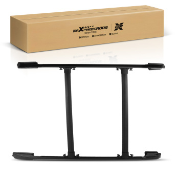 Aluminium Black Roof Rails Rack Cross Bars Set compatible for Toyota RAV4 MK3 2006-2012