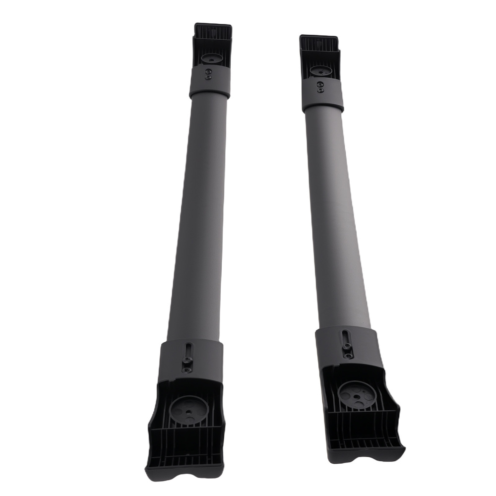 4Pcs Aluminium Black Roof Rails Rack Cross Bars Set compatible for Toyota RAV4 2012-2019