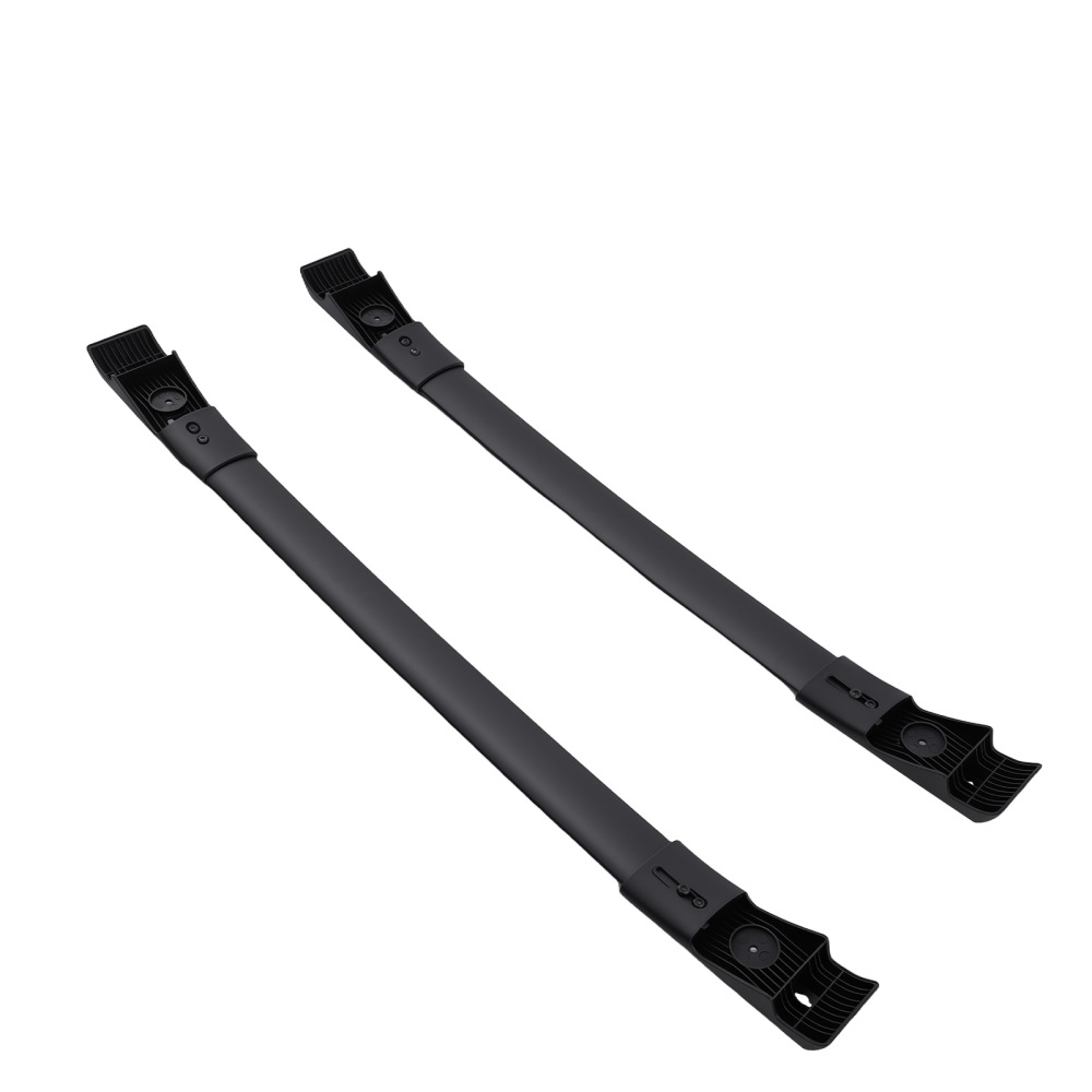 4Pcs Aluminium Black Roof Rails Rack Cross Bars Set compatible for Toyota RAV4 2012-2019