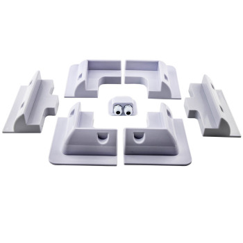 Solar Panel Corner Mounting BracketsSide MountsCable Entry for RV Caravan