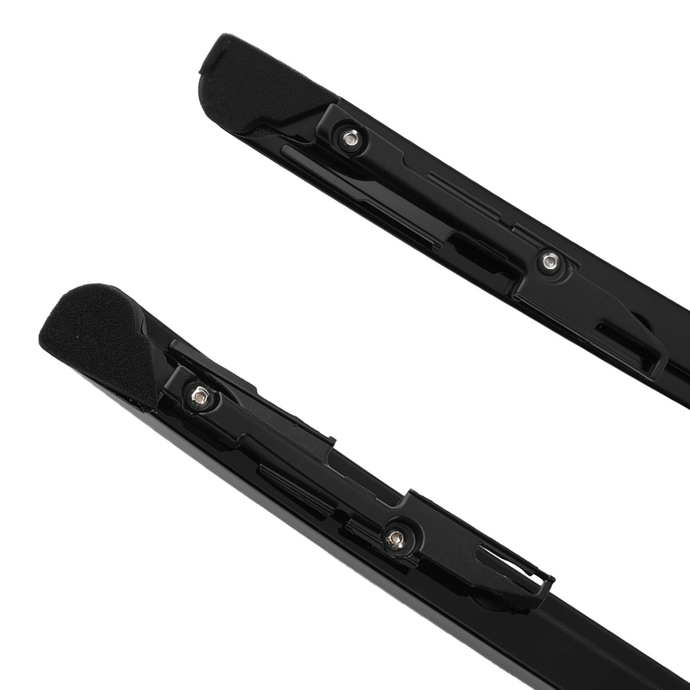 2x Roof Rails compatible for Range Rover Evoque L538 2011 Onwards Black Aluminium