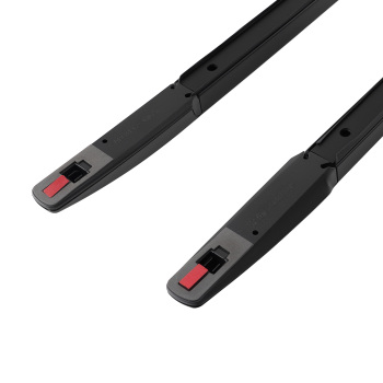 Black Aluminium Roof Rack Rails Side Bars compatible for Range Rover Sport (2005-13) 75kg