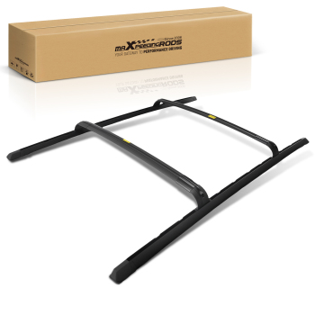 Roof Rack Side Rails Cross Bars compatible for Range Rover Vogue L322 2002-2012 Black