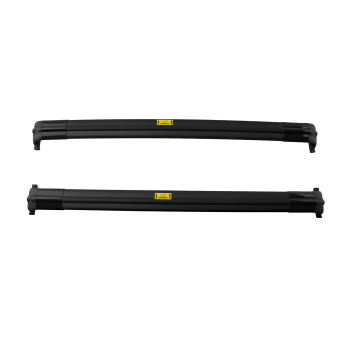 Black Roof Rail Bar compatible for Range Rover Vogue L322 2002-2012 Cross Bar Alloy
