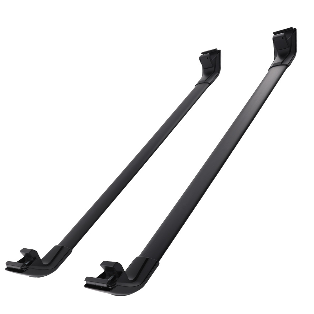 Black Cross Bar Set compatible for Range Rover L405 2013-2022 Aluminium Roof Rail