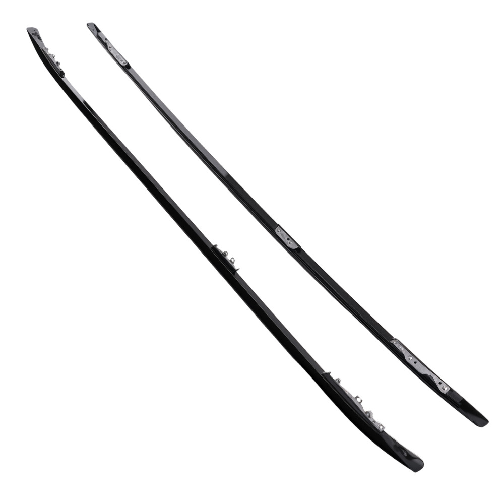 Black Cross Bar Set compatible for Range Rover L405 2013-2022 Aluminium Roof Rail